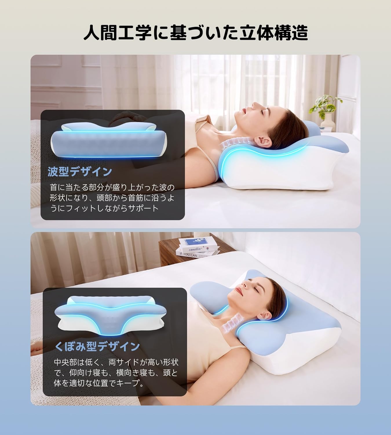 安眠枕 首が痛くならない アウトレット 【洗い替え枕カバー付き